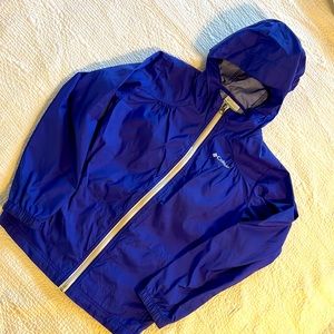 Columbia Youth Girls Rain Jacket Windbreaker Purple